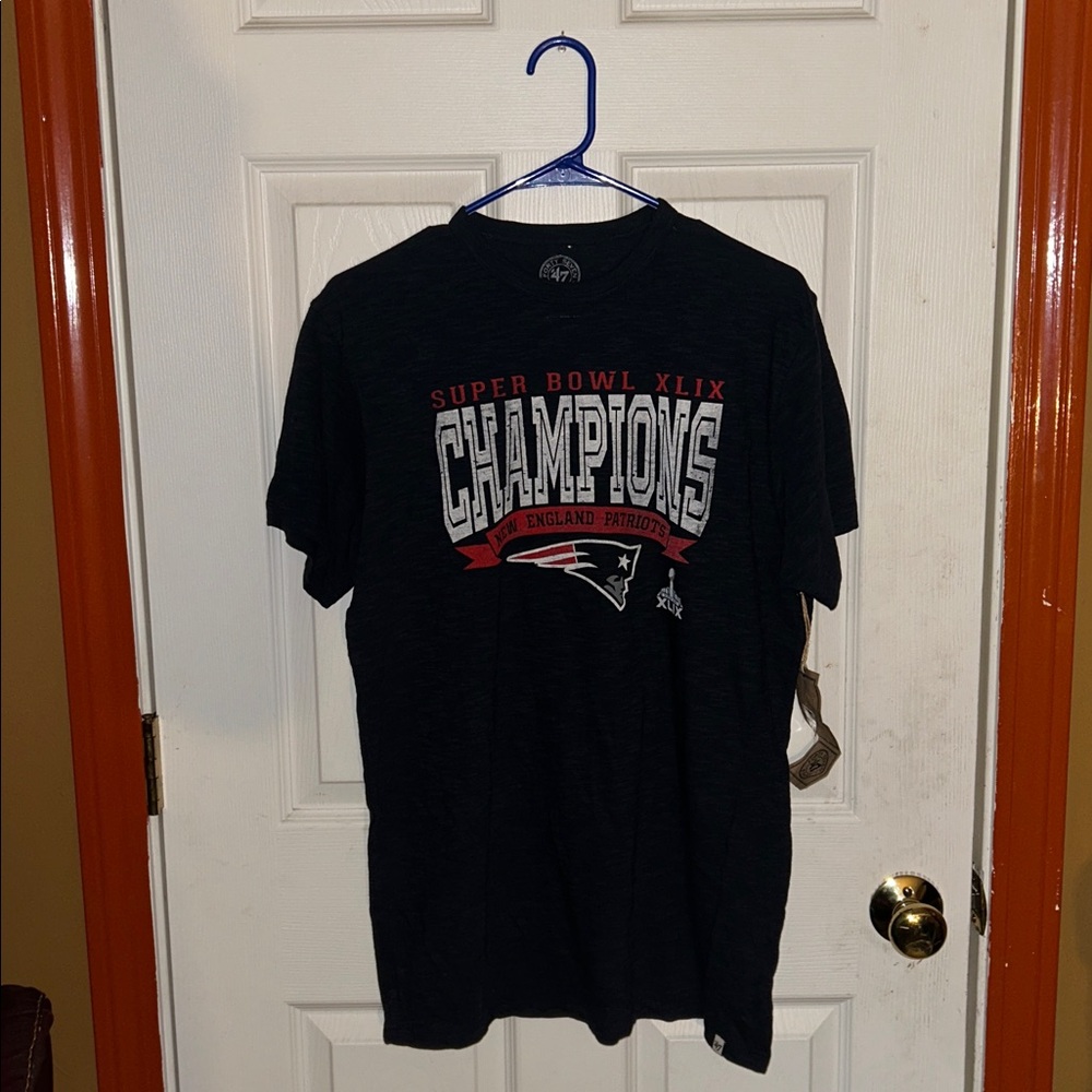 New England Patriots Super Bowl XLIX Champions With Tag 2014 Championship